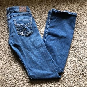 BKE Stella stretch bootcut jeans